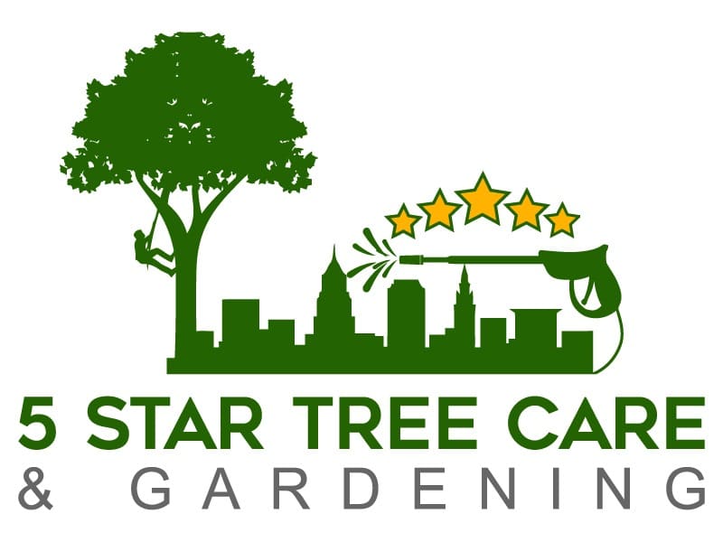 5 Star Tree Care and Gardening Logo - Dublin and Kildare